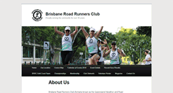 Desktop Screenshot of brisbaneroadrunners.org